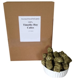 Timothy Hay Mini Cubes for Pets