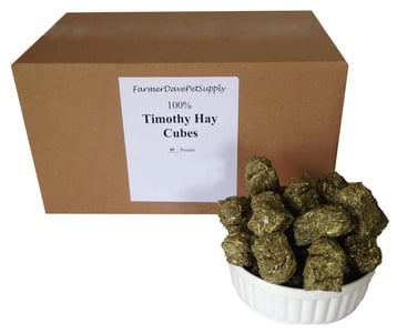 Timothy Hay Mini Cubes for Pets
