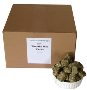 Timothy Hay Mini Cubes for Pets