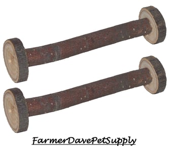 Double Wide Apple Chew Toy - Dual Pack
