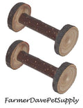 Two-Wheeler Apple Chew Toy - Dual Pack