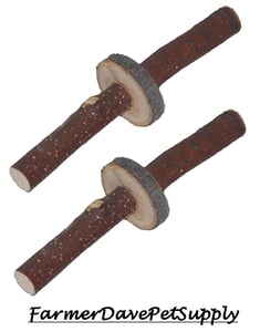 Wobble Stick Apple Chew Toy - Dual Pack