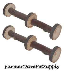 Three Wheeler Apple Chew Toy - Dual Pack